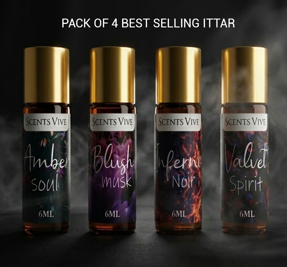 Set of 6ml Ittar Oil